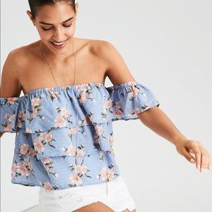 American Eagle Outfitters three tier top